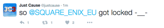 Illustration for article titled Square Enix Europe's Twitter Account Was Hacked